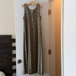 April Cornell floral maxi dress